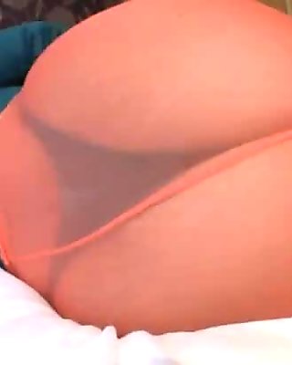 big butt wife spanks her huge pantyhose ass