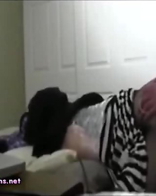 Arab Hijab Teen Fucked Doggy In Ripped Stockings