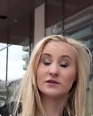 Mofos - Blonde Fucked Through Pantyhose